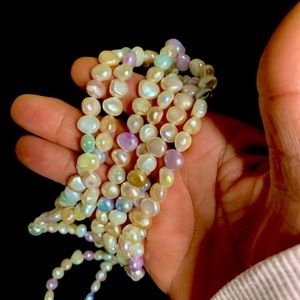 30 inches of genuine pearls